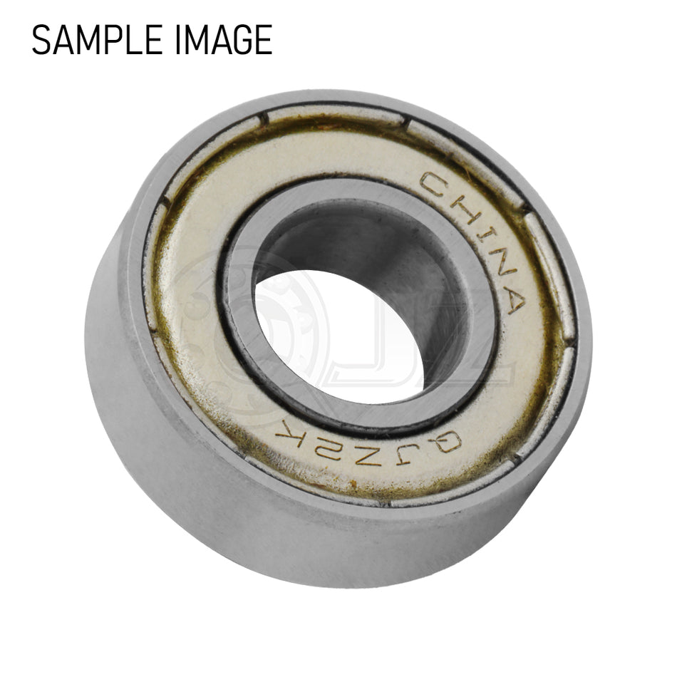 608 - Deep Groove Radial Ball Bearing with ABEC 5, 0.315" Bore (ID)| Double Metal Shield (ZZ)